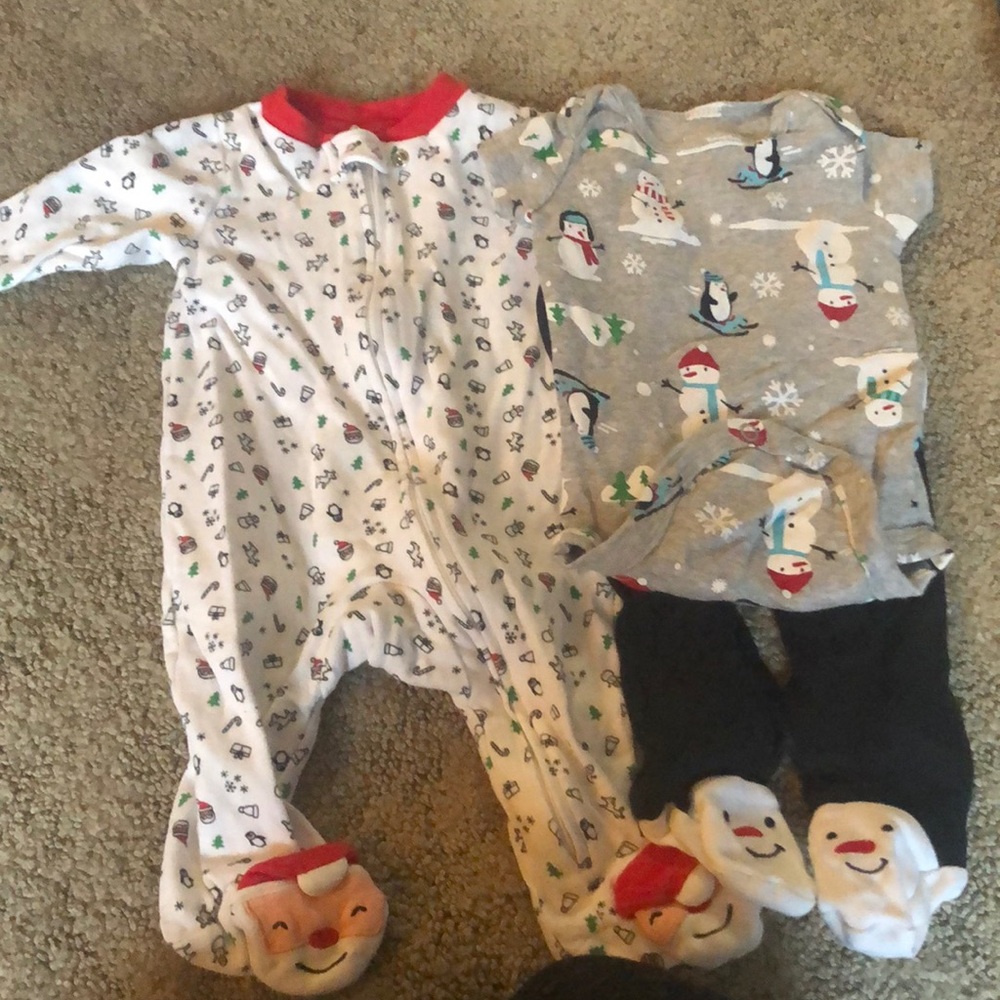 Christmas pajamas and outfit